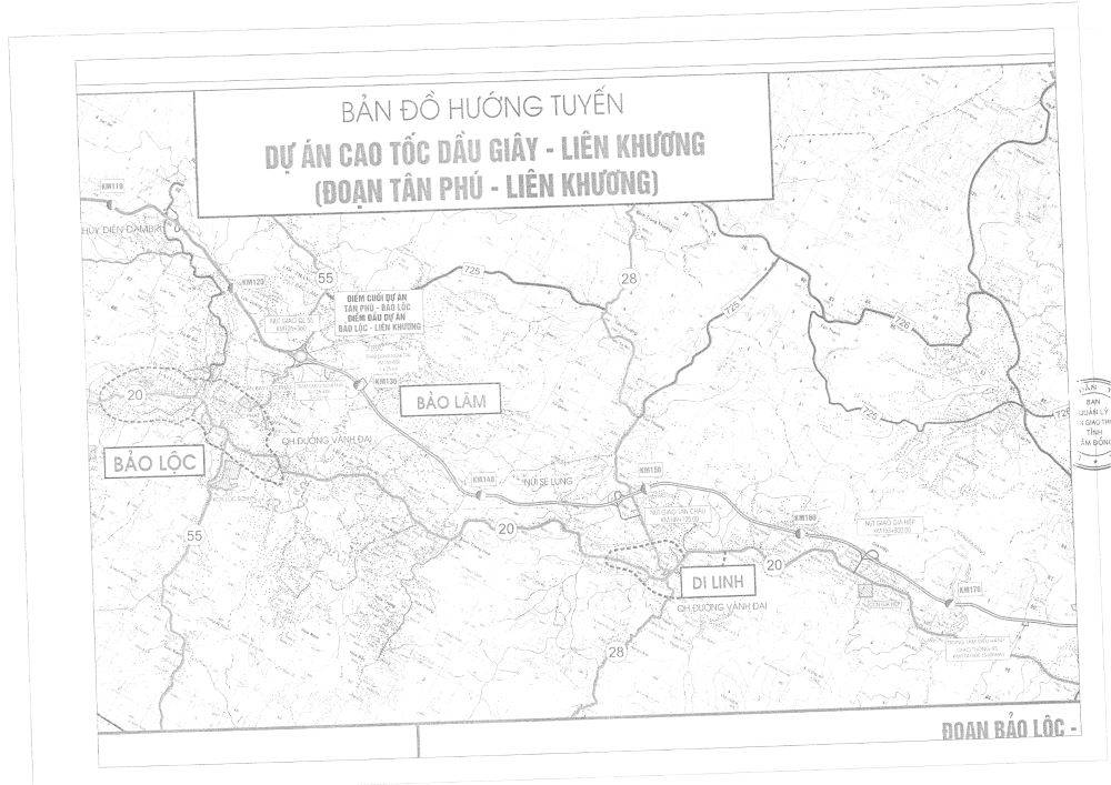 Hé lộ hướng tuyến cao tốc Tân Phú – Bảo Lộc và Bảo Lộc – Liên Khương tại Lâm Đồng - CafeLand.Vn...