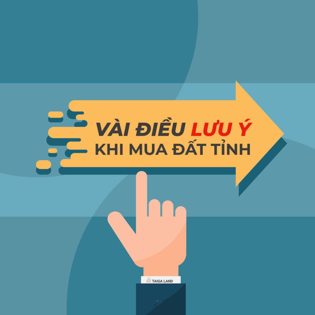 Mua đất ở tỉnh, vài điều cần lưu ý