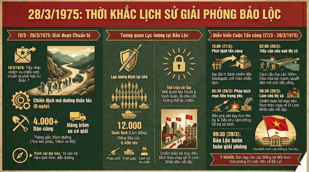 Thời khắc giải phóng Bảo Lộc 28:3
