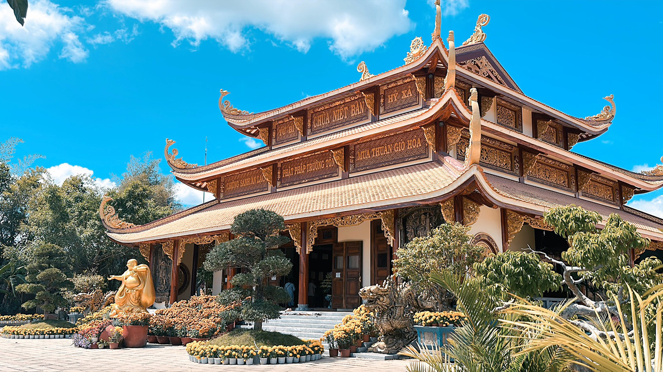 Toàn Cảnh Chùa Niết Bàn Bảo Lộc