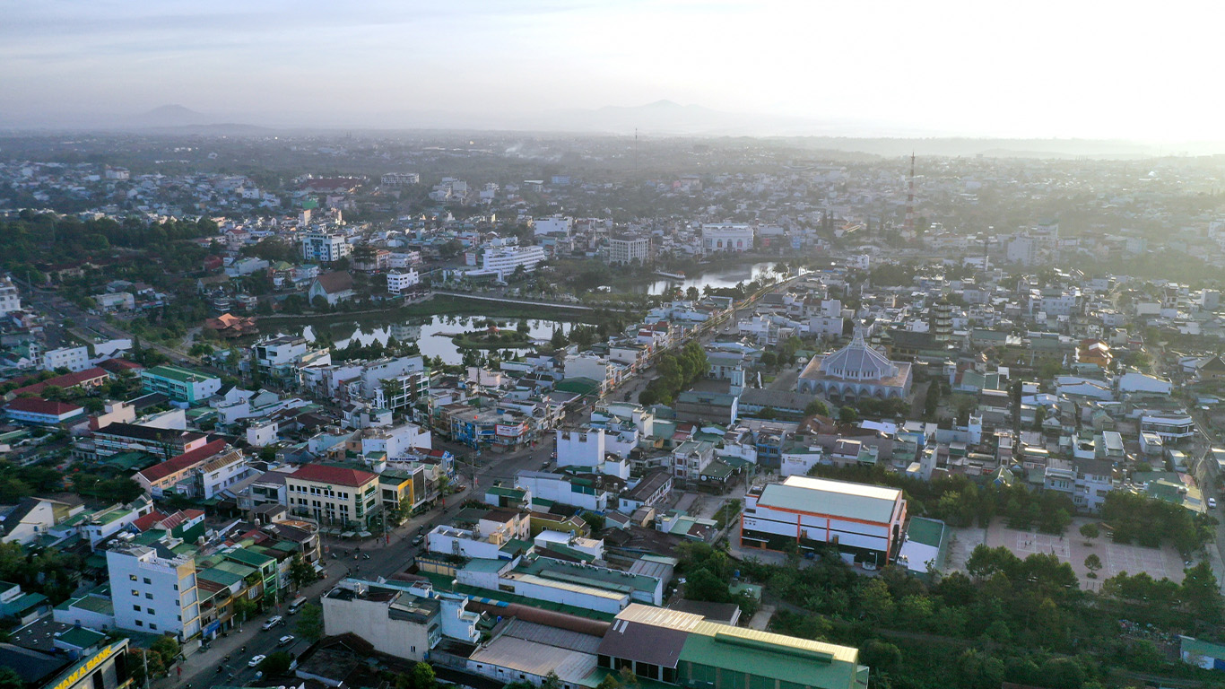 Thanh pho bao loc tren cao