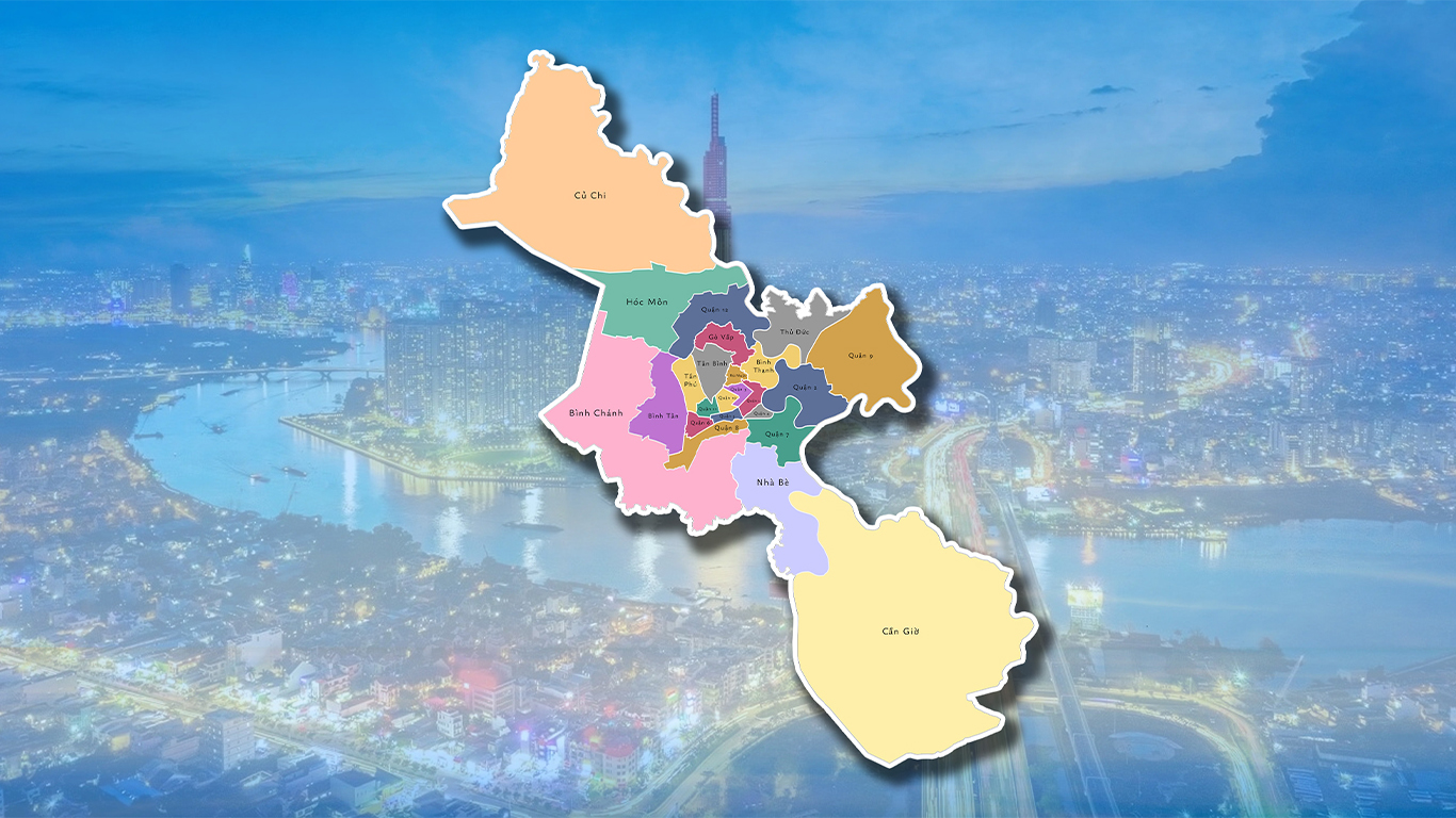 Chi tiết 102 phường sau khi sáp nhập