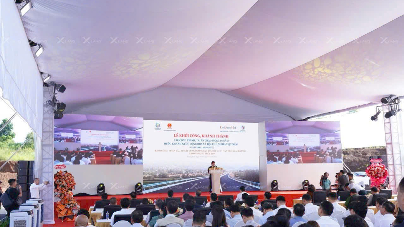 Lễ khởi công cao tốc dầu giây tân phú