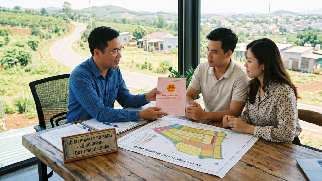 Kiểm tra quy hoạch trước khi mua đất